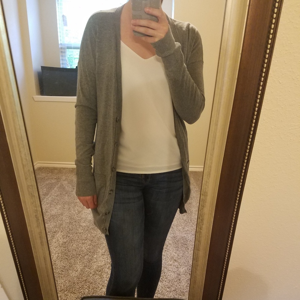 Mossimo Supply Co. Grey Cardigan